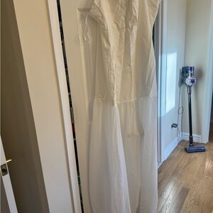 Showpo Cream Maxi Dress with Scoop Neck